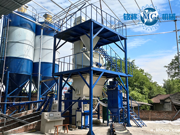 瓷砖胶生产设备多少钱?瓷砖胶生产线由哪些设备组成