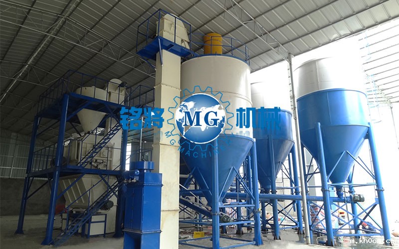 小型干粉砂浆生产设备哪里买，小型干粉砂浆生产设备多少钱