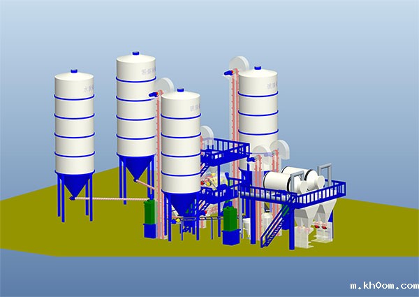 全自动无机保温砂浆生产线