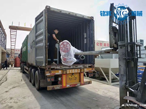 乌干达干粉砂浆生产设备发货中