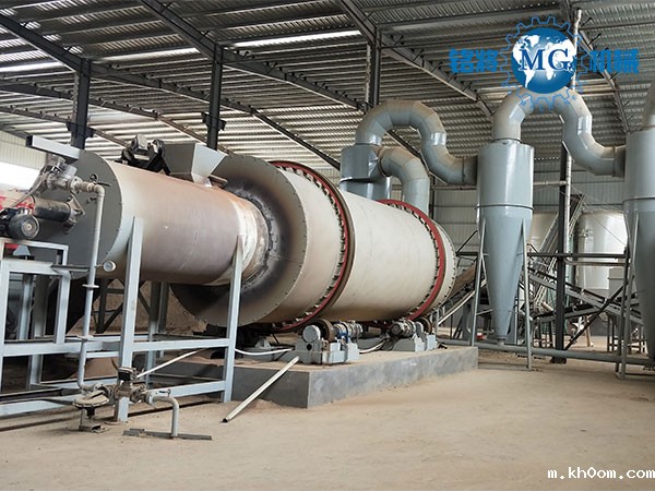 河沙烘干机原材料起火原因