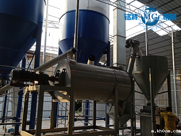 干粉砂浆搅拌机配料装置在运行中的故障