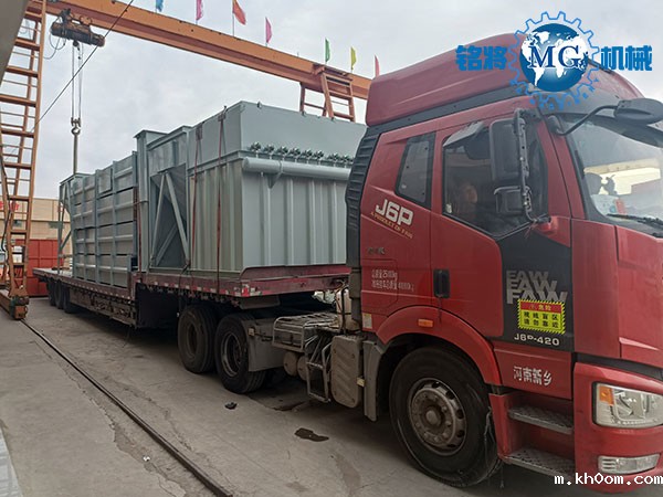 河北唐山四套干粉砂浆生产线发货