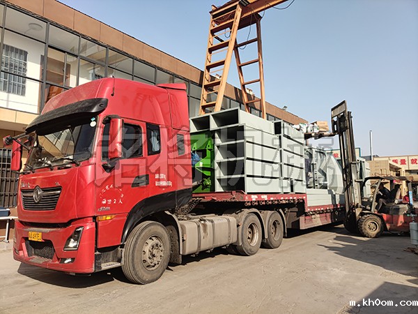 四立方主机，产量时产达15吨，于今日发往江苏连云港