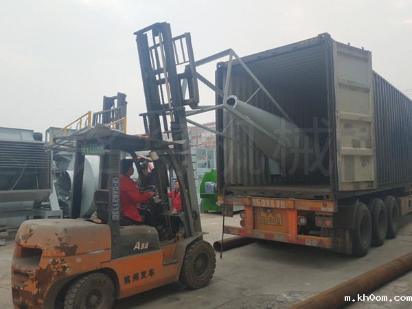 烘干机设备发货现场