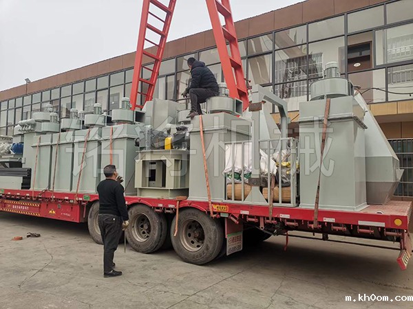 全自动干粉砂浆生产线发货现场