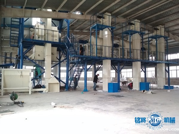 全自动干粉砂浆生产线