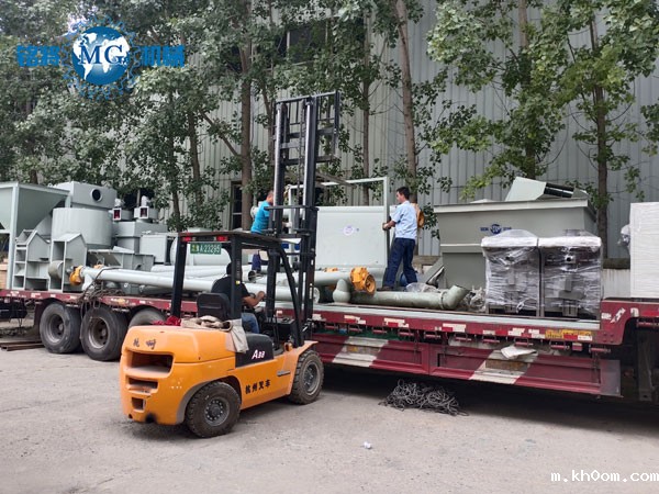 江西吉安干粉砂浆成套设备已经发货