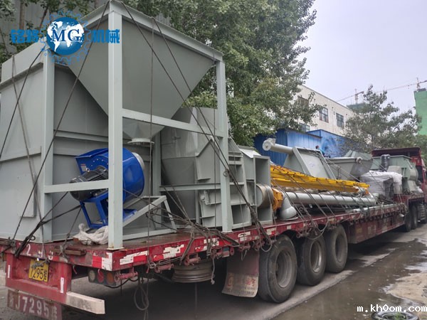 江西吉安干粉砂浆成套设备已经发货