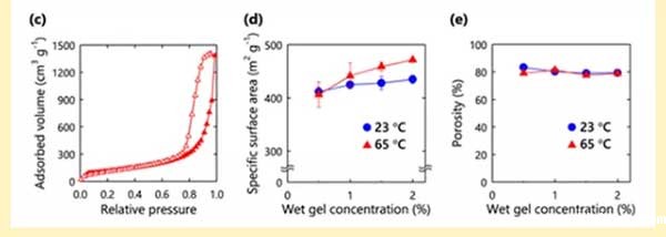 CNF干凝胶的结构