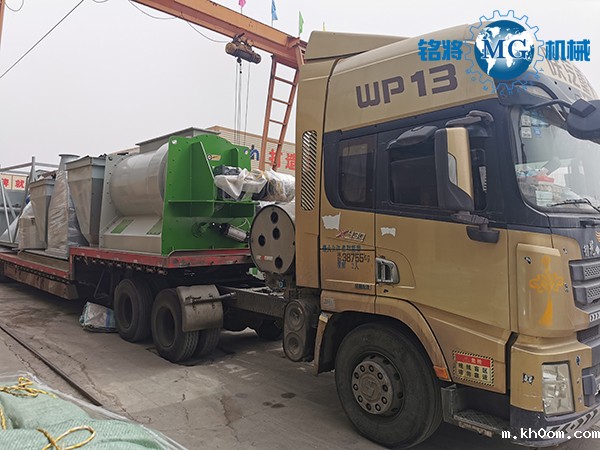 新疆干粉砂浆生产线已发货