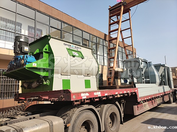 四立方主机，时产15吨生产线，发往江苏连云港