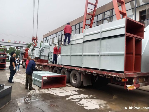 年产50万吨全自动干粉砂浆生产线第十二车发往广东