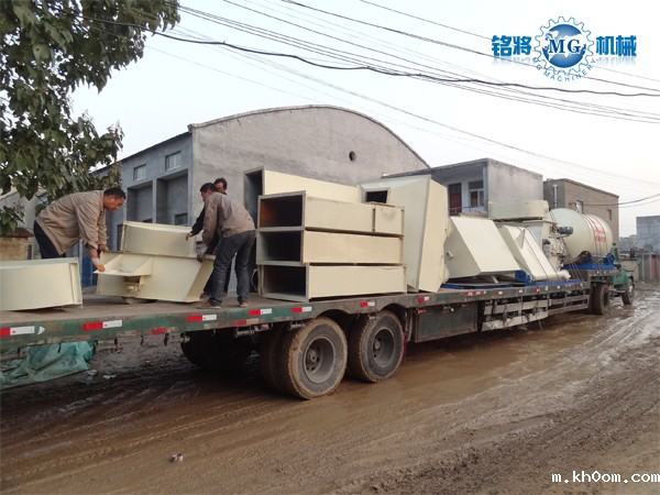 安庆全自动保温砂浆生产线发货