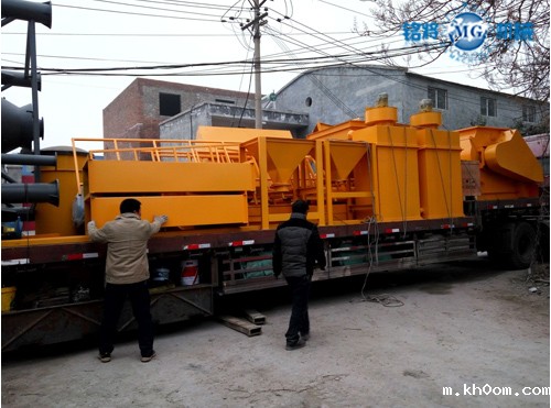 江苏灌浆料设备发货现场