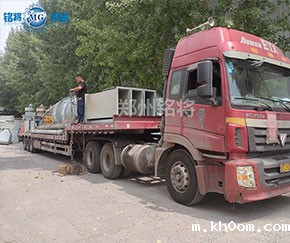 江苏年产10万吨腻子粉全自动生产线第三车发货