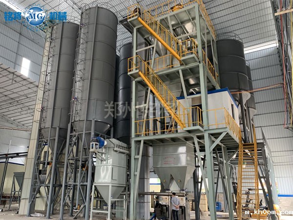 年产10万吨干混砂浆生产线